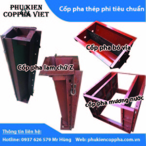 Chuyên cốp pha thép phi tiêu chuẩn tại TPHCM
