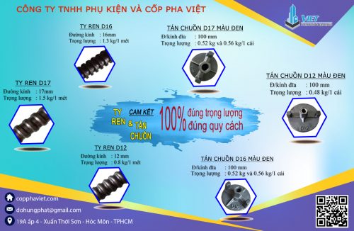 Ty ren và tán chuồn các loại