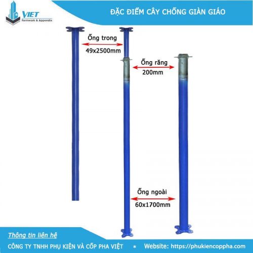 Đặc điểm chống tăng giàn giáo
