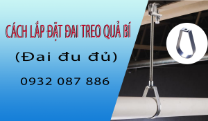 Đai treo ống quả bí