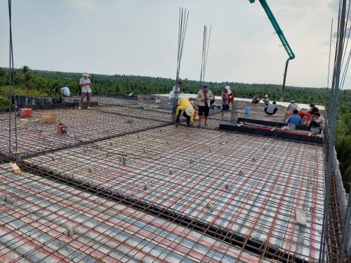 Ứng dụng kê bê tông