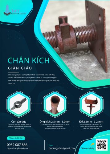Chân kích tăng giàn giáo