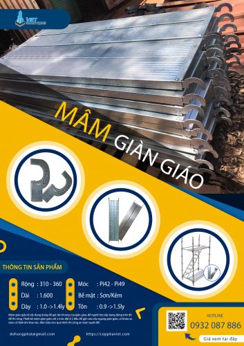 Mâm giáo - sàn thao tác